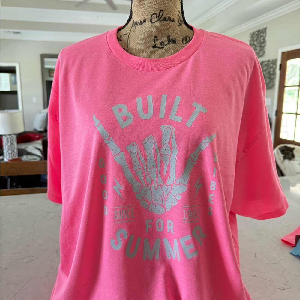 Pink Graphic T-Shirt